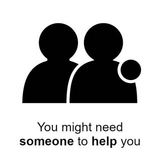 You might need someone to help you