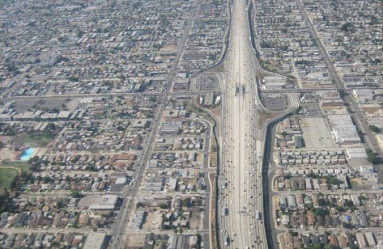 Freeway traffic in Phoenix, Arizona