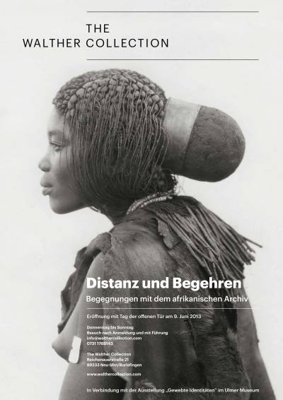 Poster for Distance and Desire (Neu-Ulm), courtesy Walther Collection