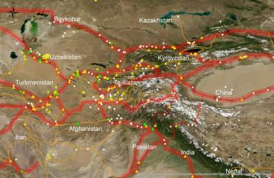 Mapping Silk Roads in Central Asia (Silk Roads Thematic Study, ICOMOS & UCL)