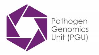 Pathogen Genomics Unit logo
