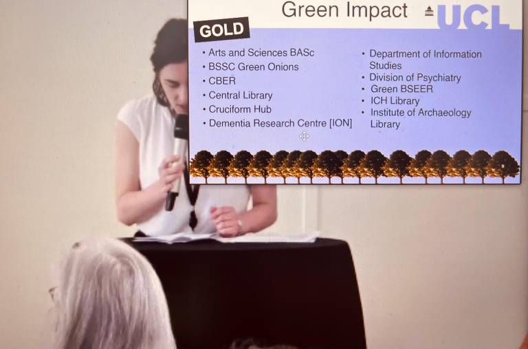 Green impact award ceremony