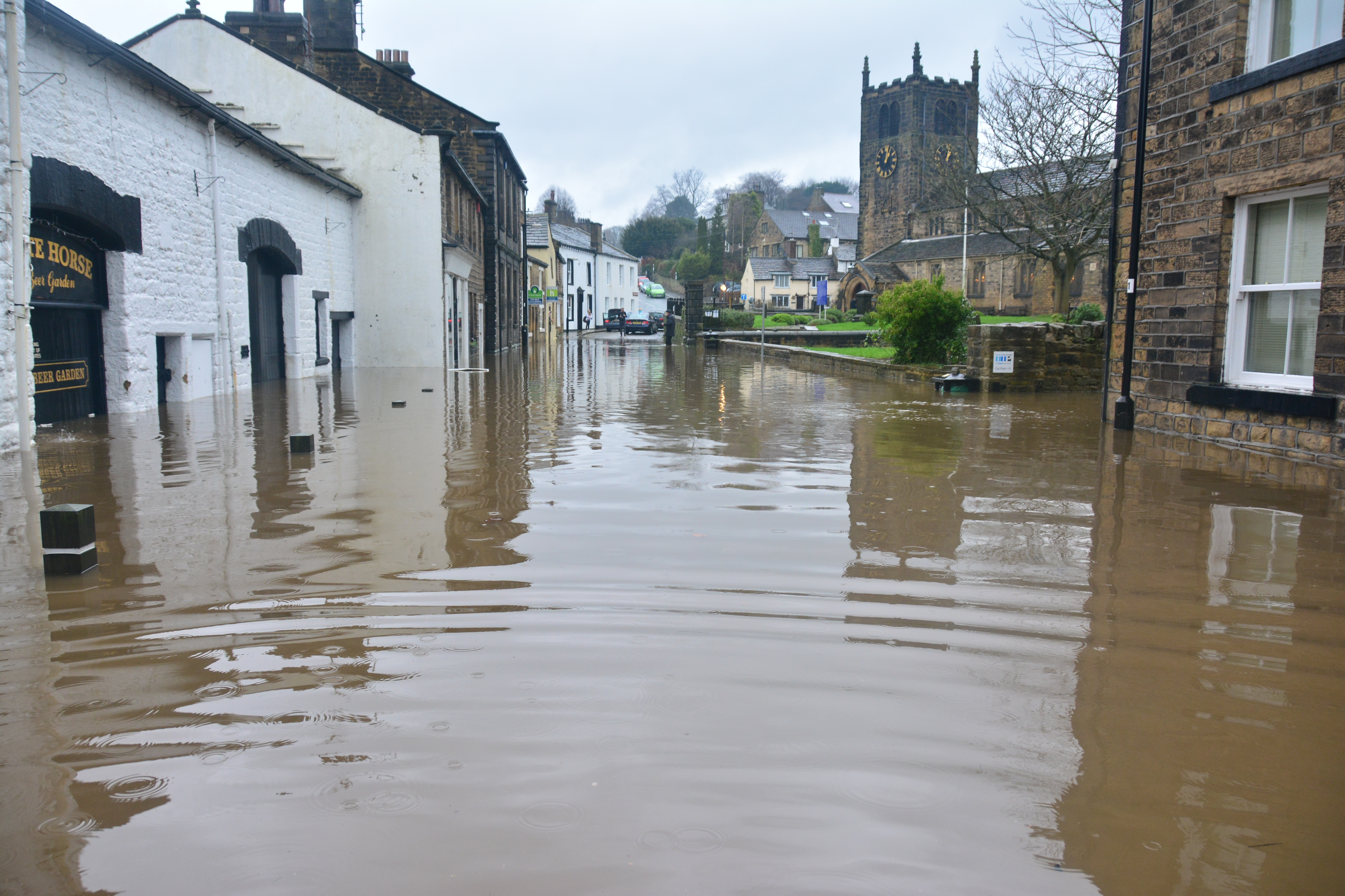 Flooded English Town: Photo by Chris Gallagher on Unsplash