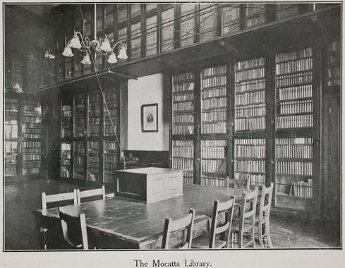 historical photo of the ucl mocatta library that houses the hebrew and jewish studies collections