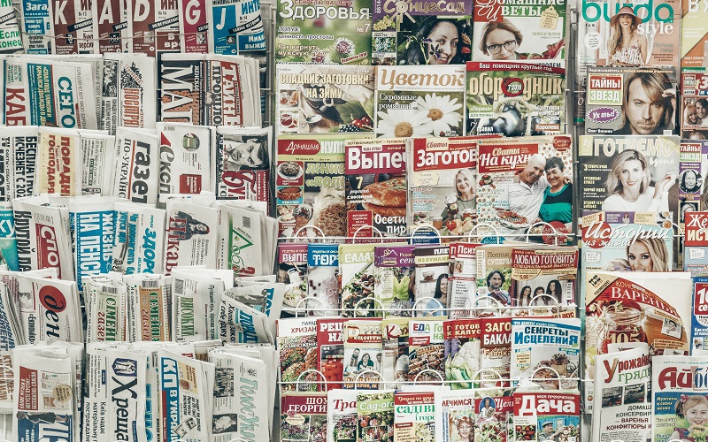 Ukranian newspapers and magazines