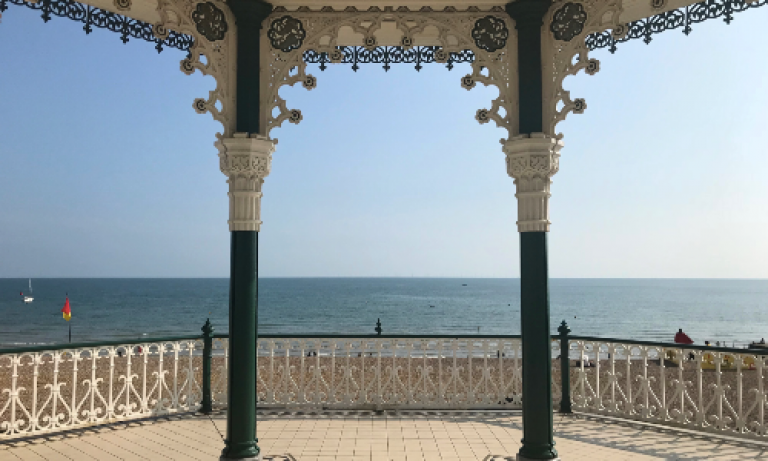 Brighton and Hove bandstand