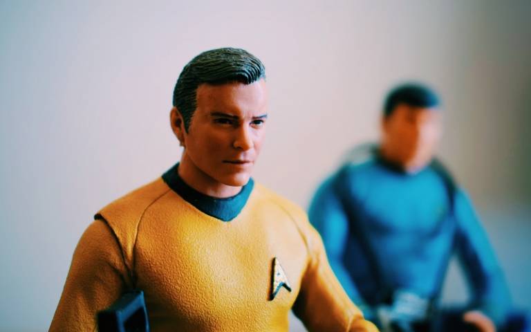 Star Trek action figure, Photo by Stefan Cosma on Unsplash