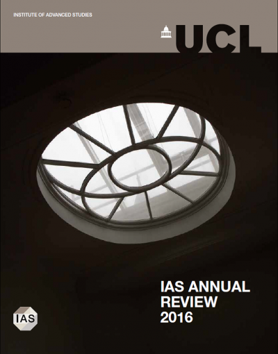 UCL IAS Annual Review 2016 Cover