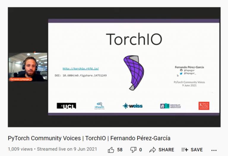 Fernando Perez Garcia presents TorchIO
