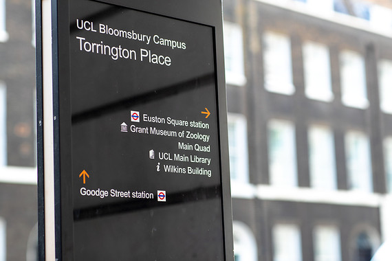 Image of UCL signpost