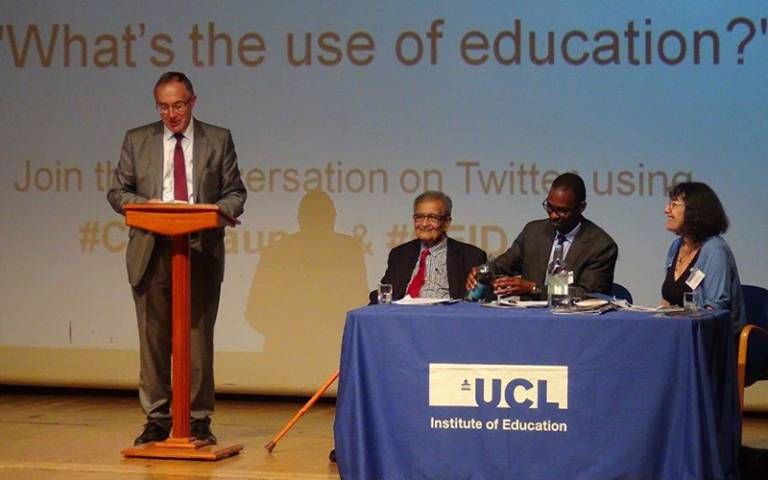 Amartya Sen and UCL Provost