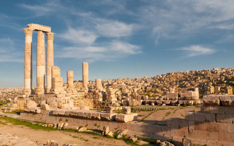 Citadel and Cityscape of Amman, Jordan. Image credit: hopeless128 via Flickr (CC BY-NC-ND 2.0)