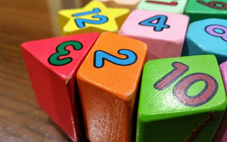 Colourful number blocks. Image: Digital Buggu via Pexels