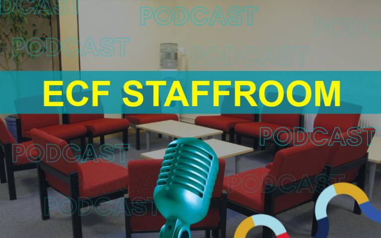 ECF Staffroom Podcast graphic