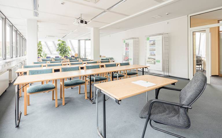 Empty school classroom. Image: M. Monk via Unsplash