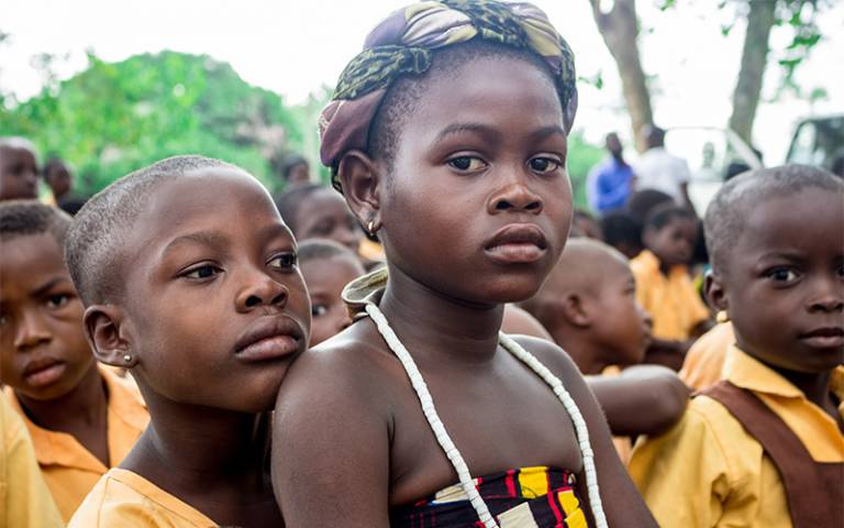 Ghanaian children 
