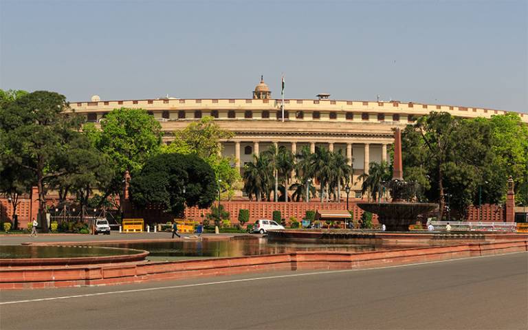 Parliament of India (A. Savin, Wikimedia Commons)