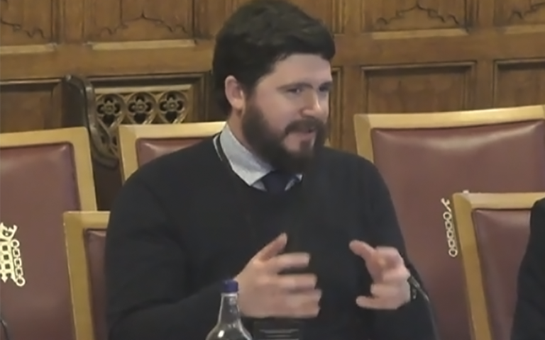 Jake Anders on Parliament TV live stream, Communications and Digital Committee, House of Lords, 28 February 2023