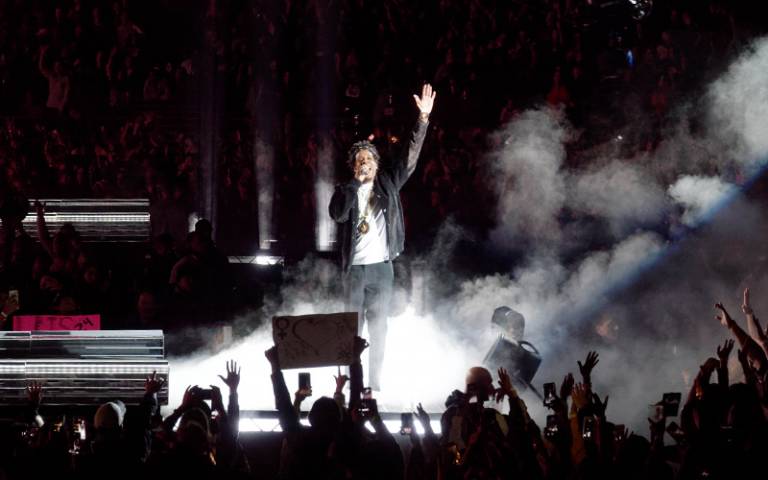 Jay-Z performs on the 'On The Run' World Tour (Photo: Ronald Woan, CC BY NC 2.0)