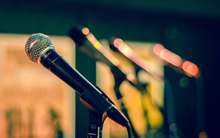 Microphones (Photo by skitterphoto on Pexels)