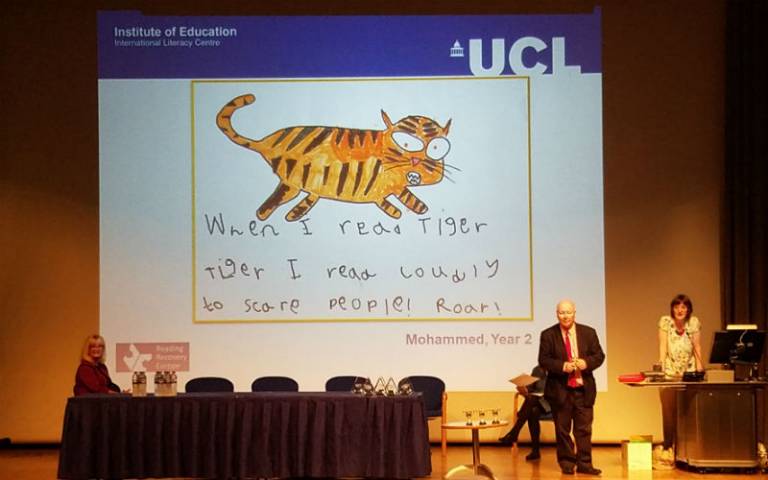 Reading Recovery tiger