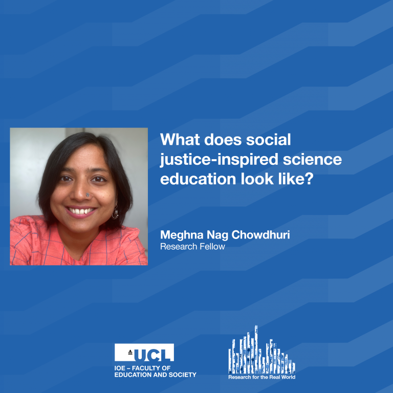 Dr Meghna Nag Chowdhuri, Research for the Real World podcast