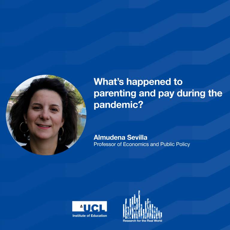 Professor Almudena Sevilla, Research for the Real World podcast