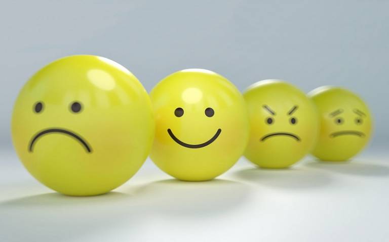 Sad, Happy, Angry, Worried emoticons