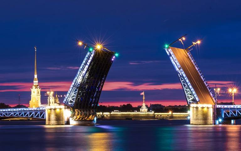 St Petersburg bridge