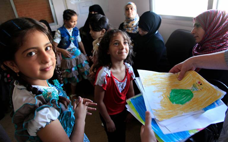 Refugee children from Syria. Image: Russell Watkins/Department for International Development (CC BY 2.0)