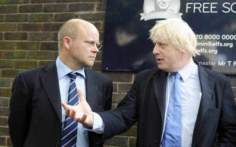 Toby Young and Boris Johnson (Photo: Hammersmith & Fulham Council, CC BY-NC-ND 2.0)