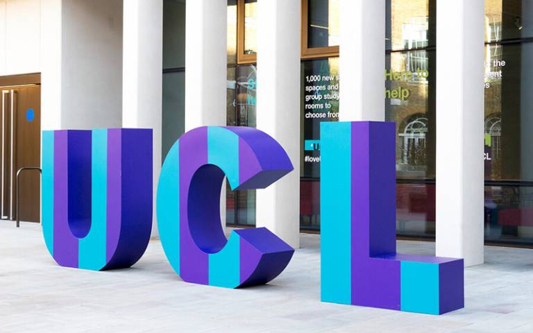 UCL in large letters