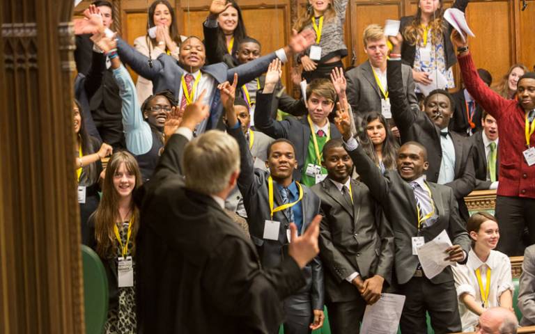 UK Youth Parliament, 15 November 2013. Image by UK Parliament via Flickr (CC BY-NC 2.0)