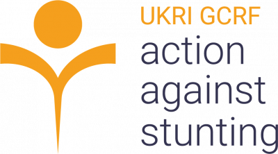 UKRI GCRF action against stunting logo.