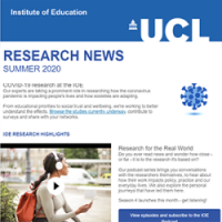 Thumbnail of the Research News Summer 2020 issue