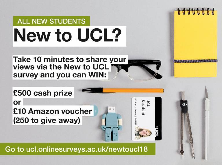 New to UCL Survey Image