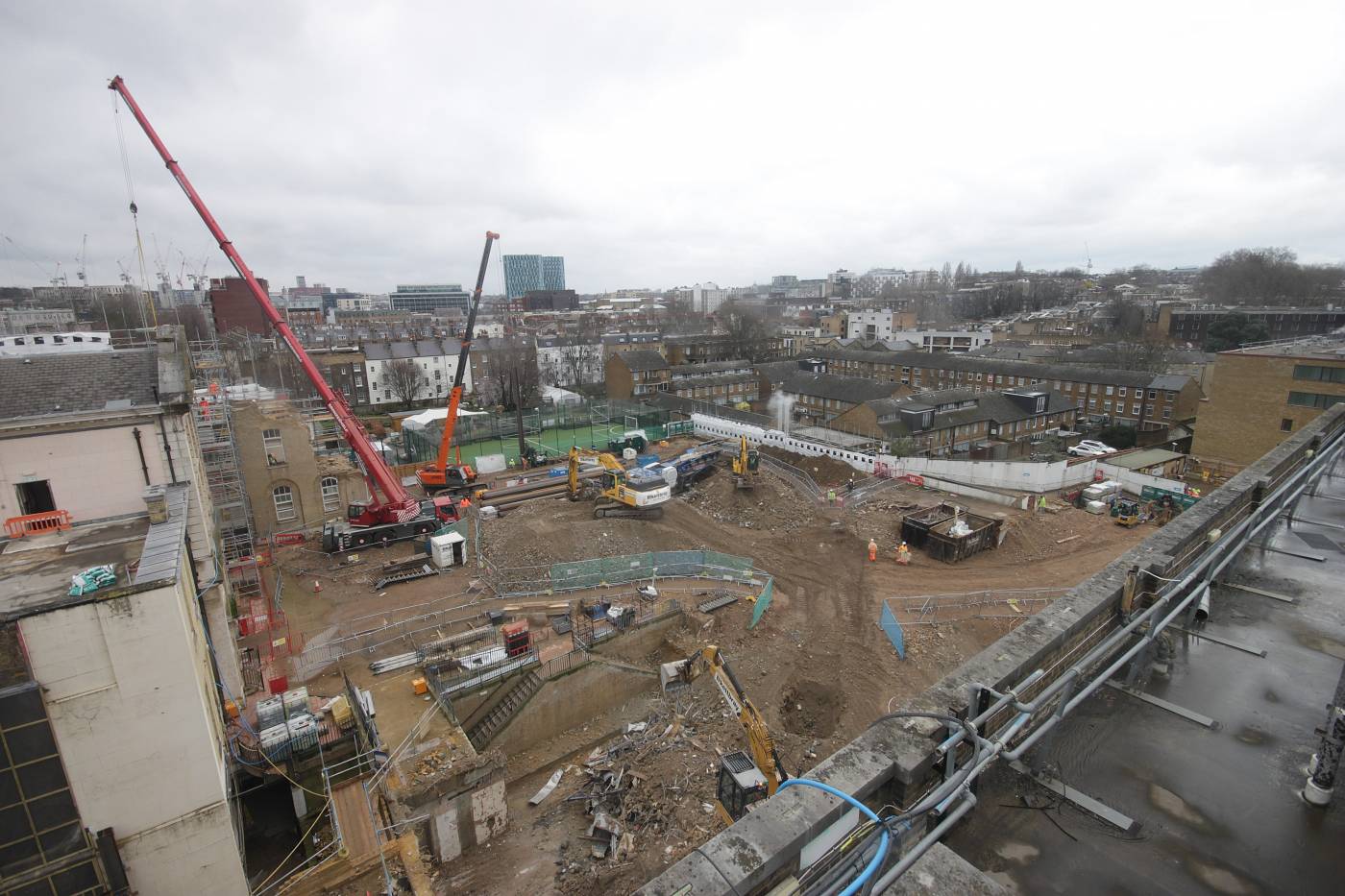 Construction Progress | ION-DRI Programme - UCL – University College London