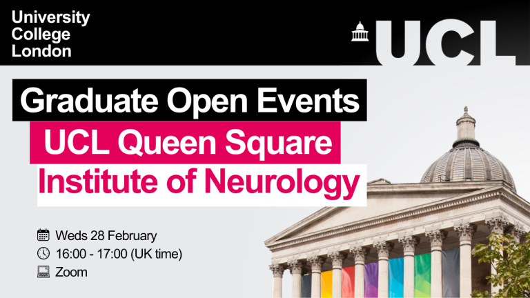UCL IoN Graduate Open Day (PM)