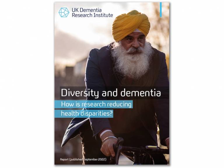 dementia report front cover