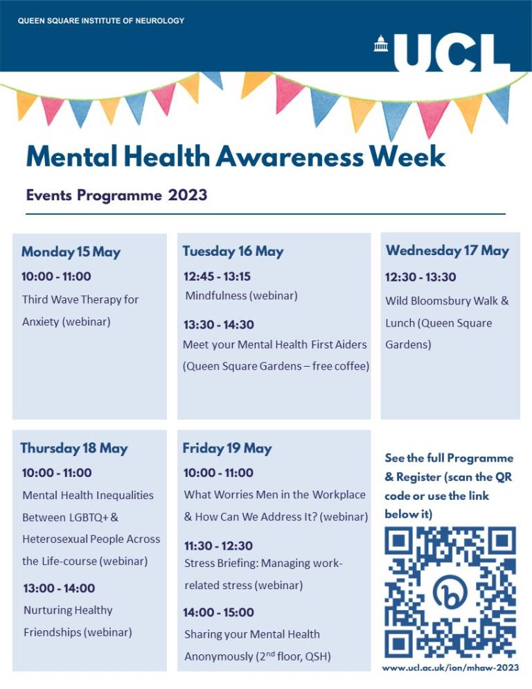 mental health awareness week 2023 poster