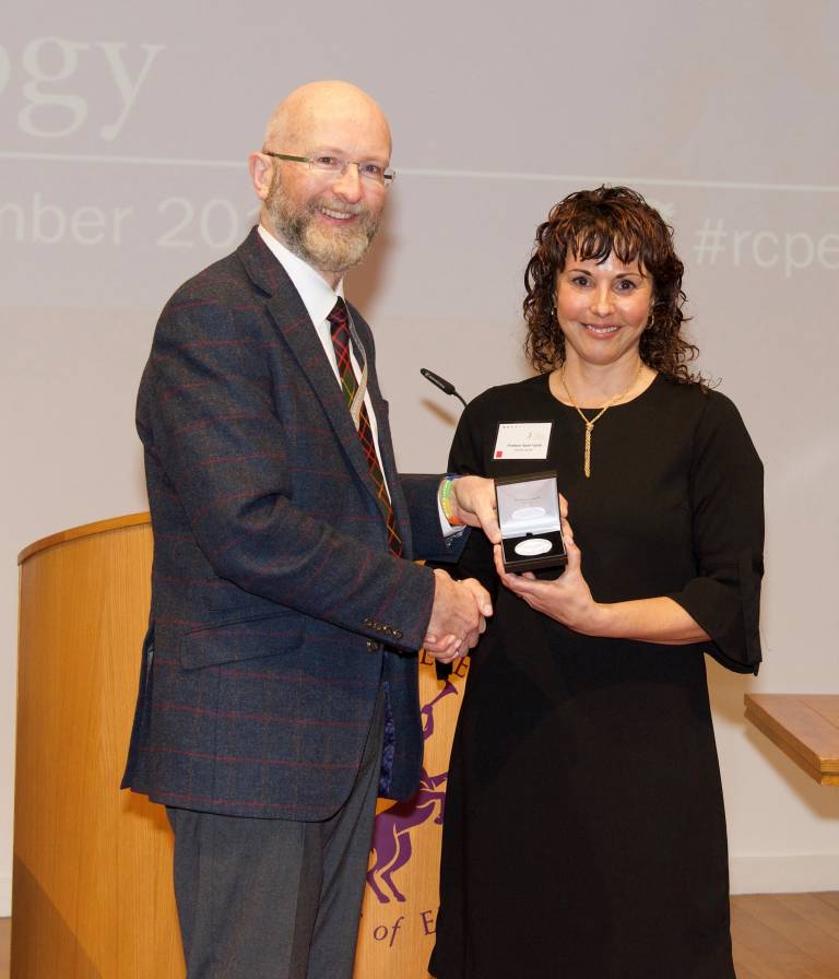 Professor Tabrizi Alexander Morison medal