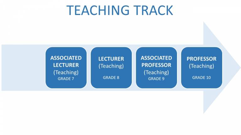teaching career track