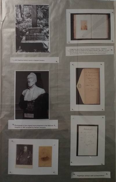 display panel from library exhibition