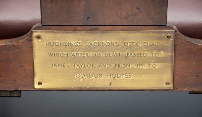 hughlings jackson chair plaque
