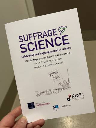 suffrage science invite