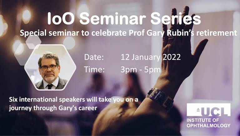 IoO Seminar Series banner with Gary Rubin