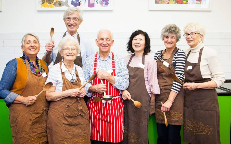 The Eating for Eye Health cookery workshop…