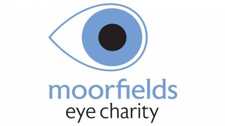Moorfields Eye Charity Logo