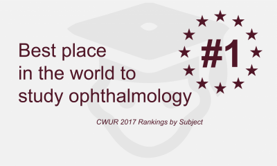 UCL is the best place in the world to study Ophthalmology