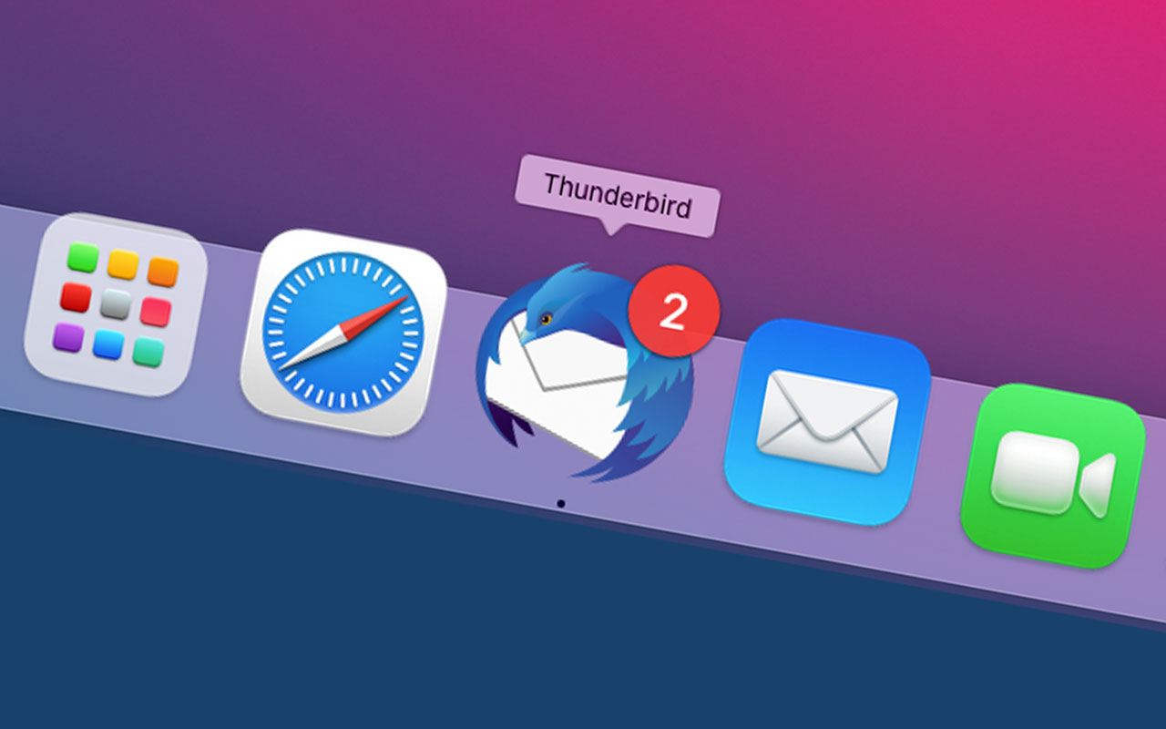 Thunderbird and Apple Mail icons